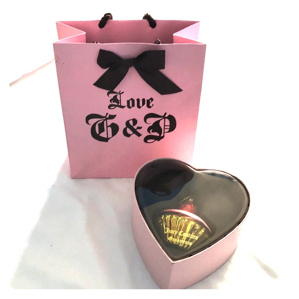 Juicy Couture cupcake ornament NIB